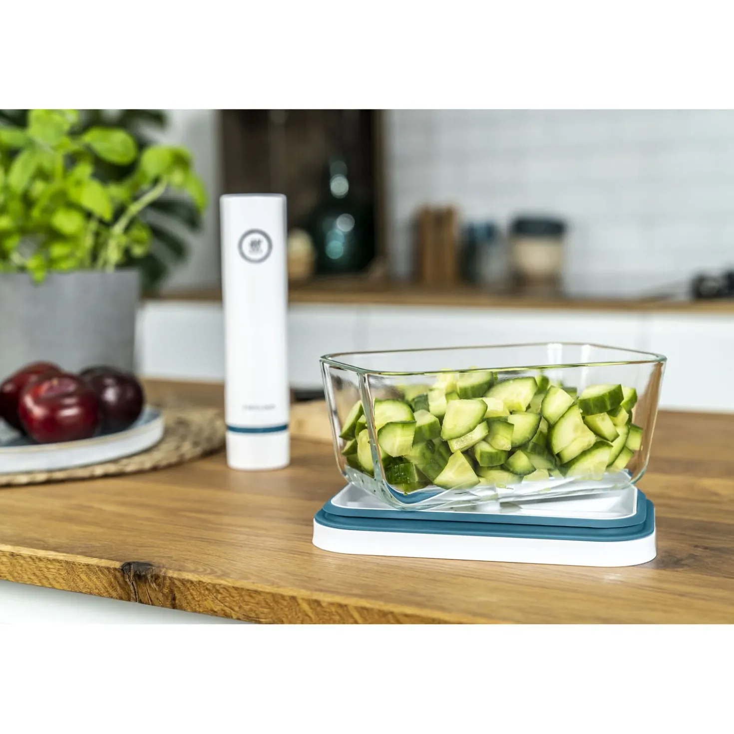 L, Vacuum Box, Glass, La Mer