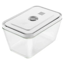 L, Vacuum Container, Glass, Grey