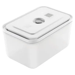 L, Vacuum Container, Plastic, Semitransparent-grey