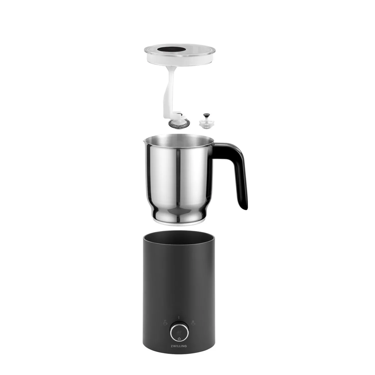 Milk Frother, Black Matte