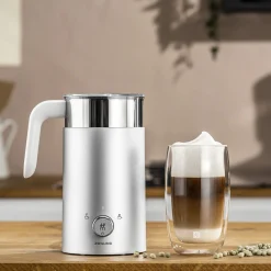 Milk Frother, Silver