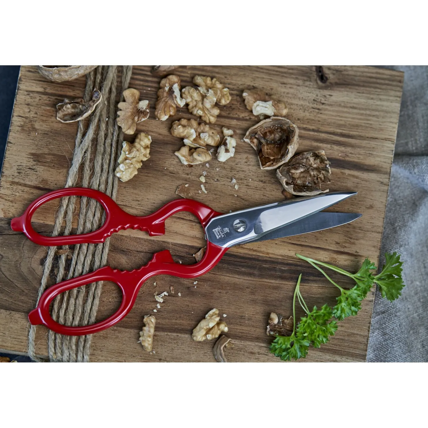 Multi-Purpose Kitchen Shears - Red