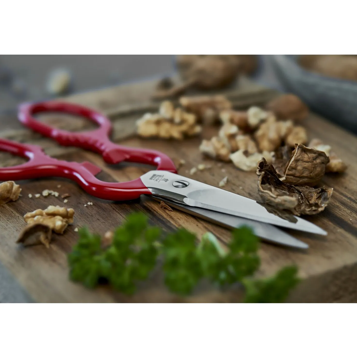 Multi-Purpose Kitchen Shears - Red