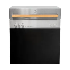 Natural gas grill, black matte