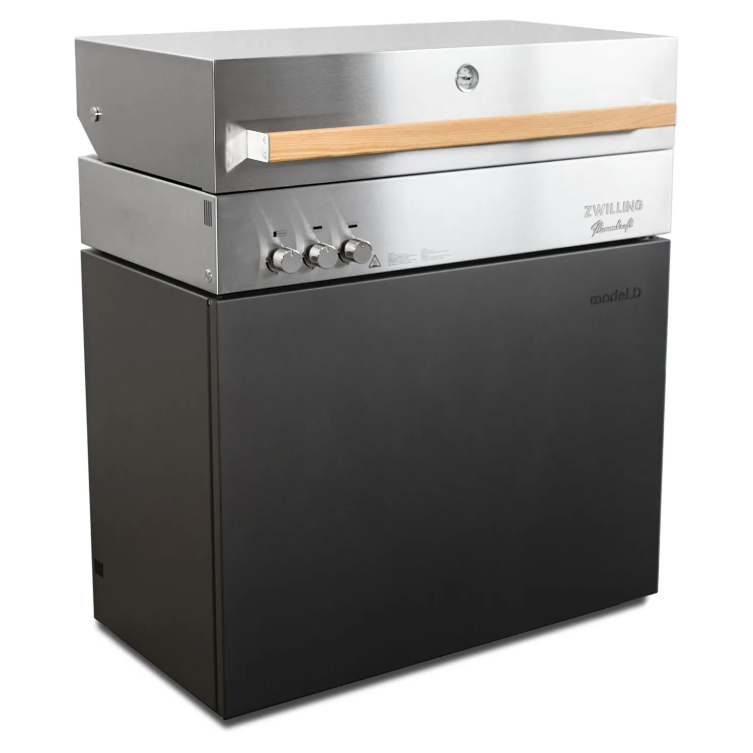 Natural gas grill, deep umbra