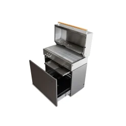 Natural gas grill, deep umbra