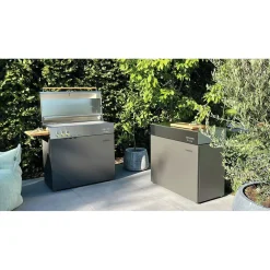 Natural gas grill, deep umbra