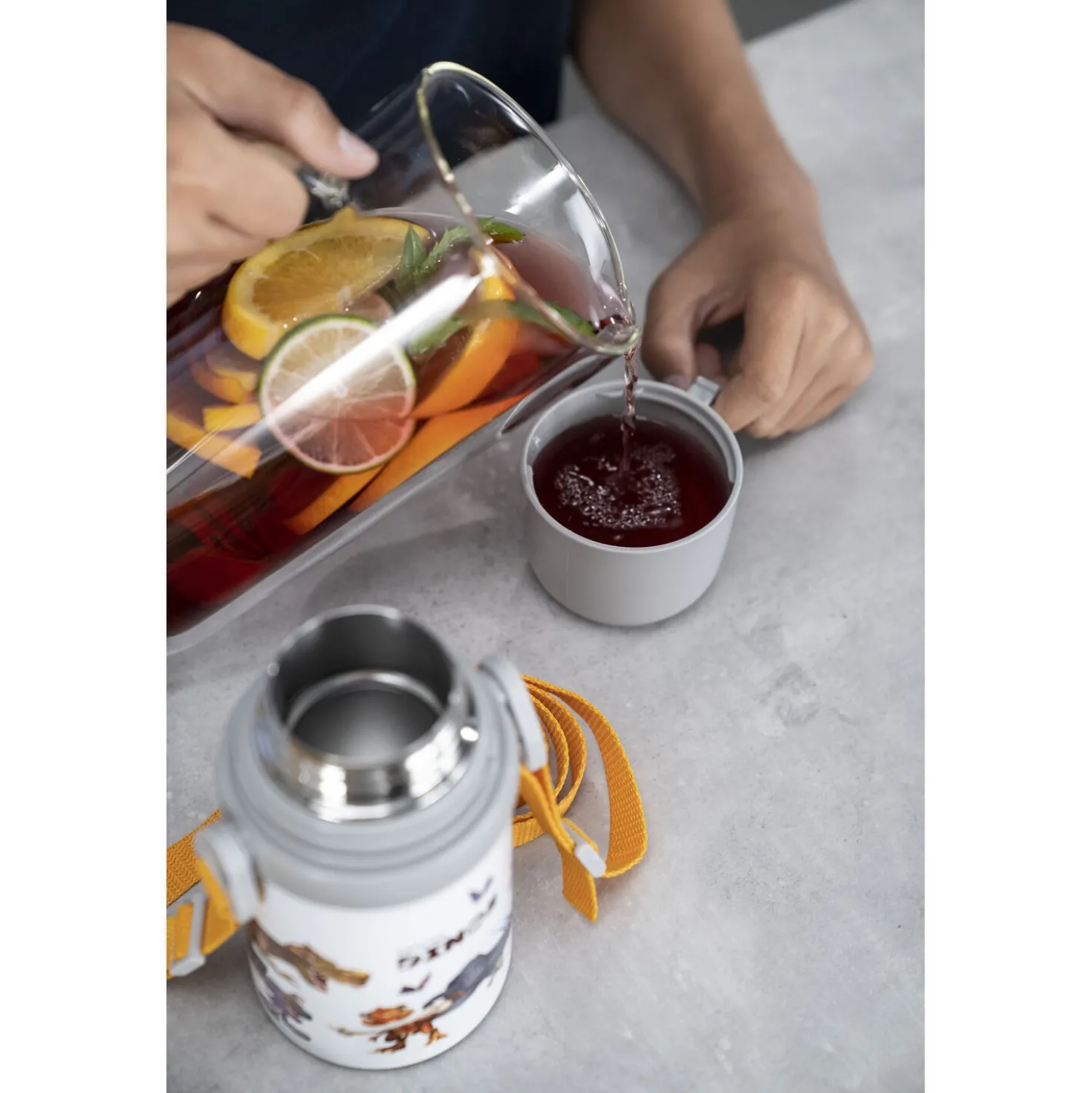 12.8-oz Dinos Thermo Bottle With Cup