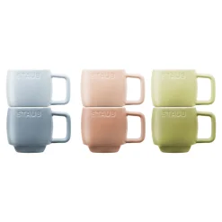 3.5-oz-/-6-pc Macaron Espresso Cups