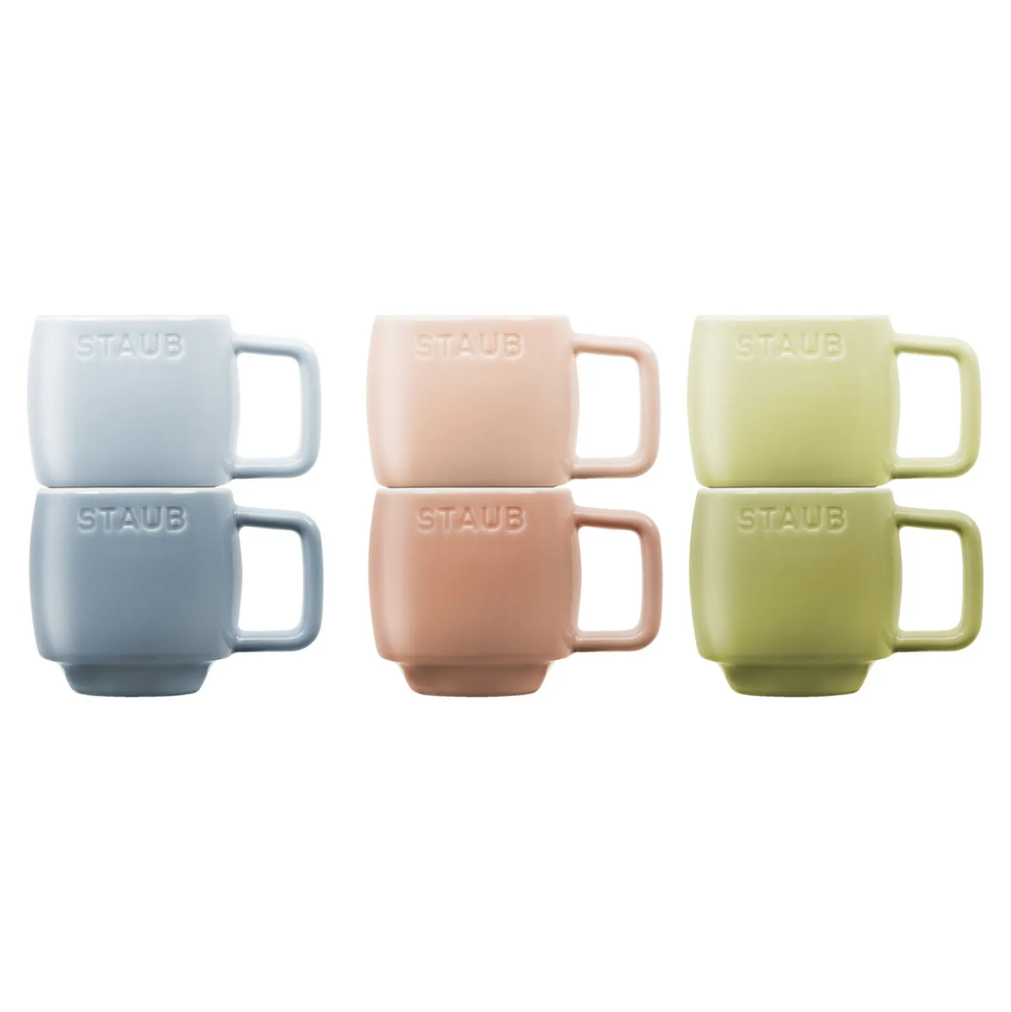 3.5-oz-/-6-pc Macaron Espresso Cups