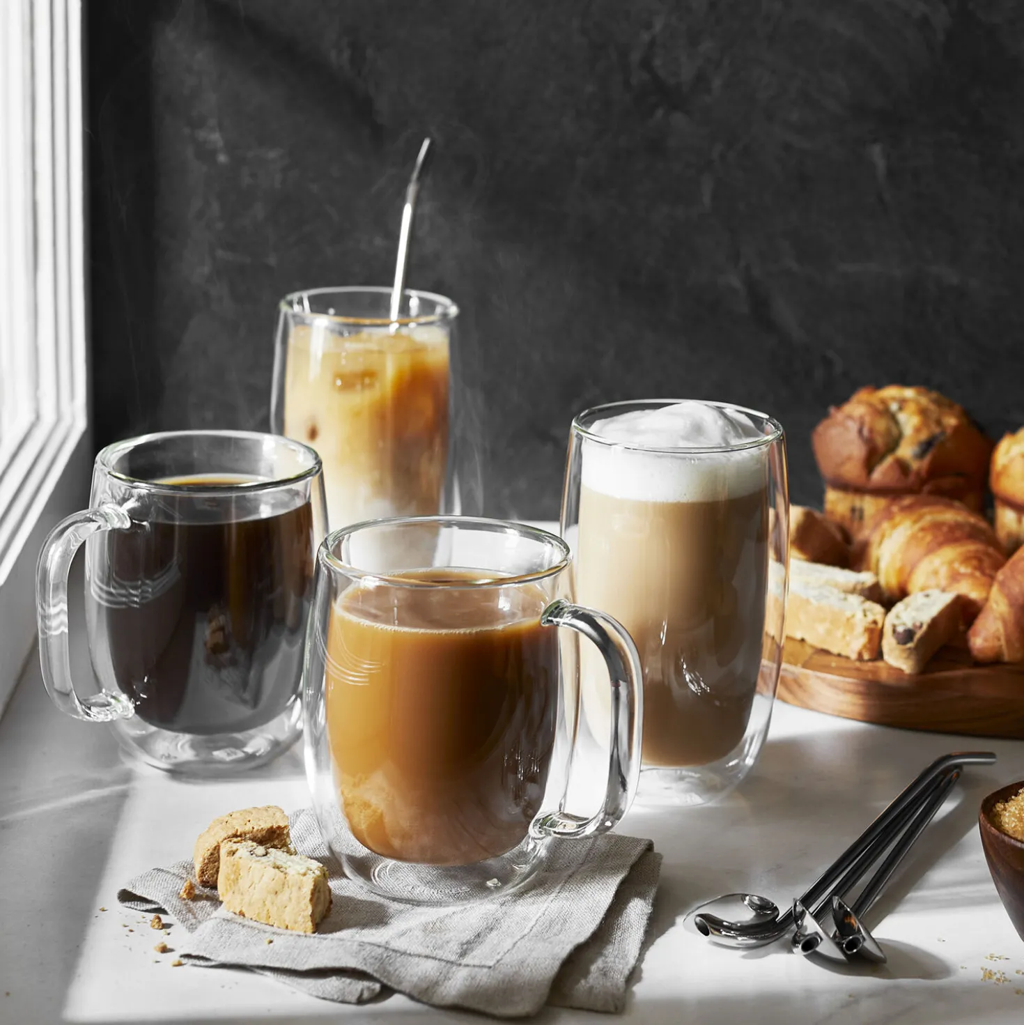 9-pc Coffee And Beverage Set