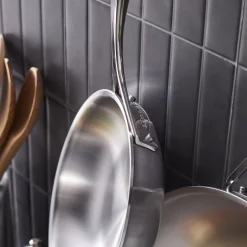 2-pc, 18/10 Stainless Steel, Frying Pan Set