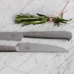 8-pc, 18/10 Stainless Steel Porterhouse Steak Knife Set In Black Presentation Box
