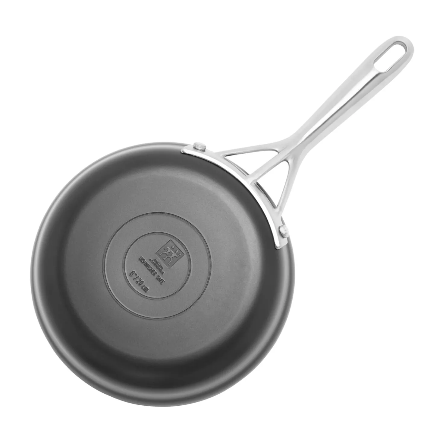 3-pc, Aluminum Hard Anodized Fry Pan Set