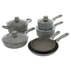 10-pc, Aluminum Nonstick Cookware Set