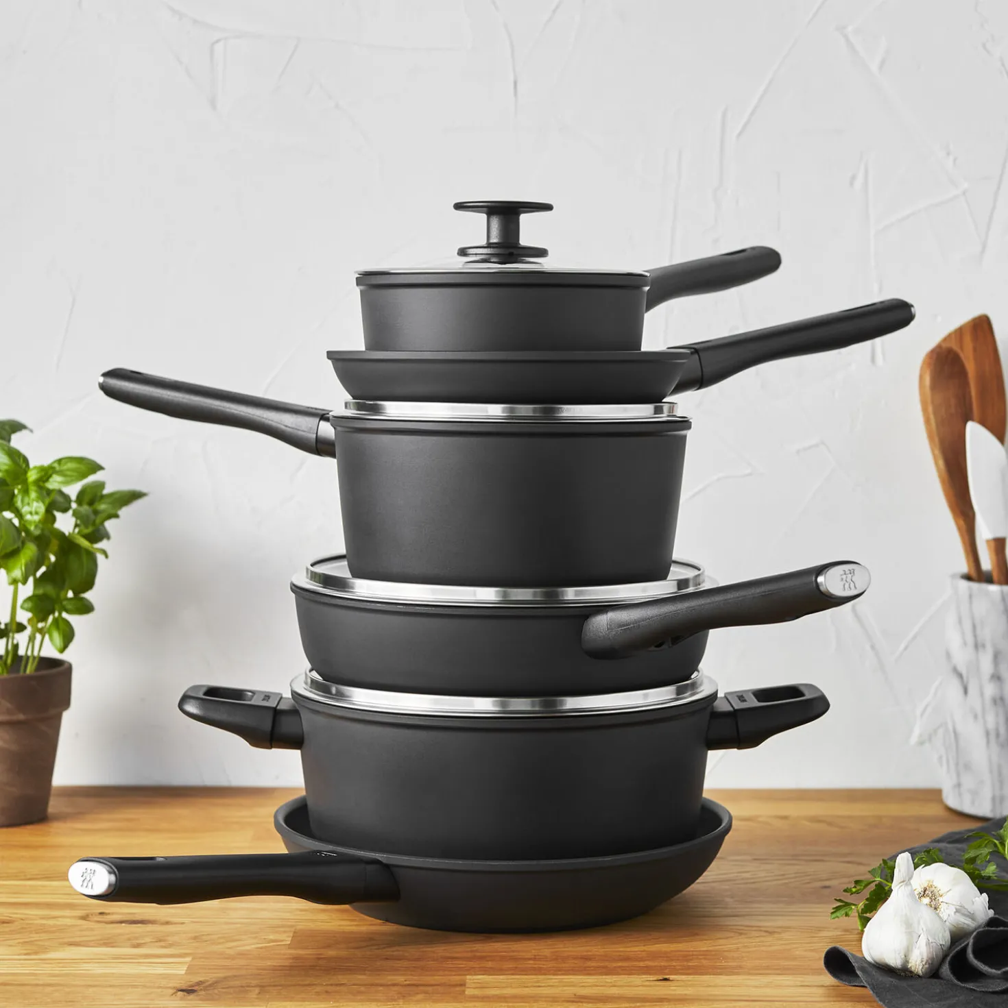 10-pc, Aluminum Nonstick Cookware Set