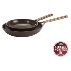 2-pc, Aluminum, Non-stick, Frying Pan Set