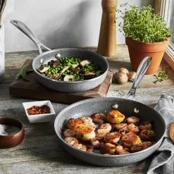 2-pc, Aluminum, Non-stick, Frying Pan Set