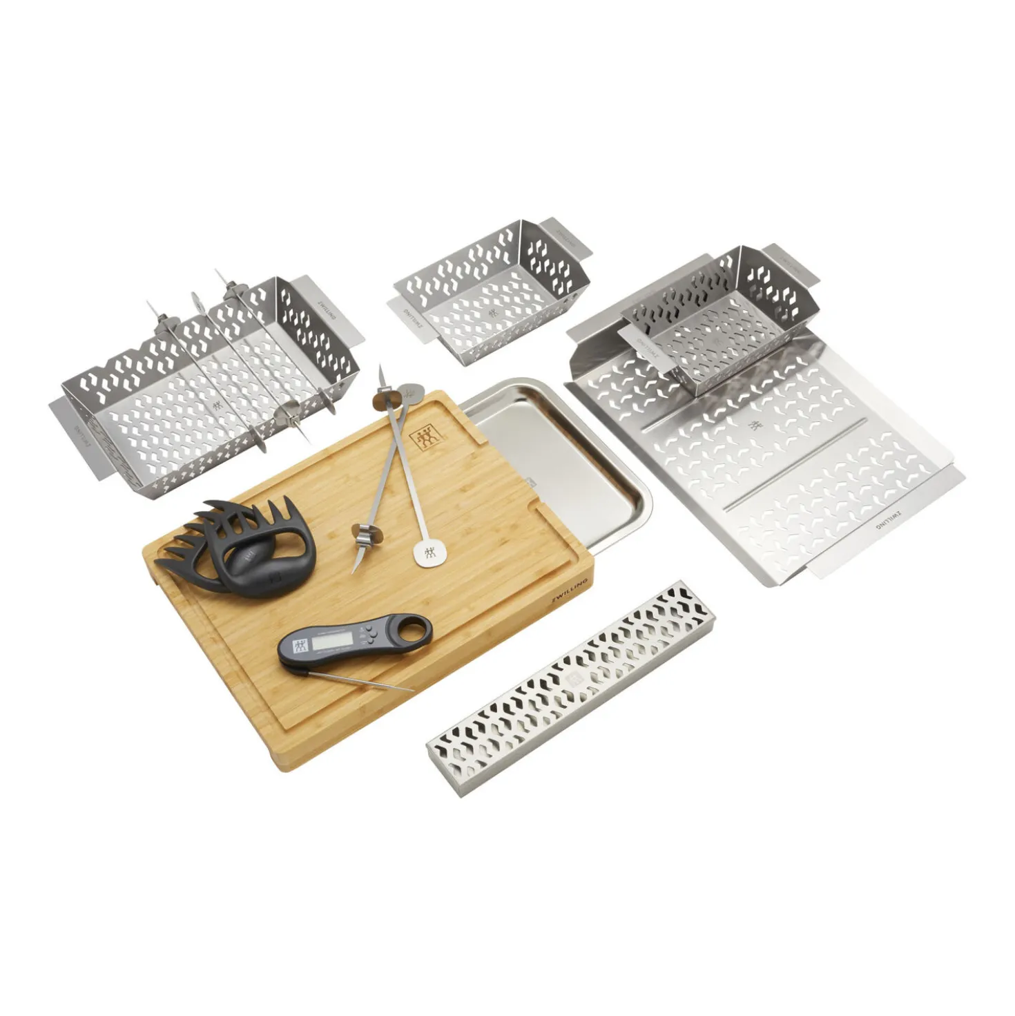13-pc BBQ Accessory Set, Stainless Steel