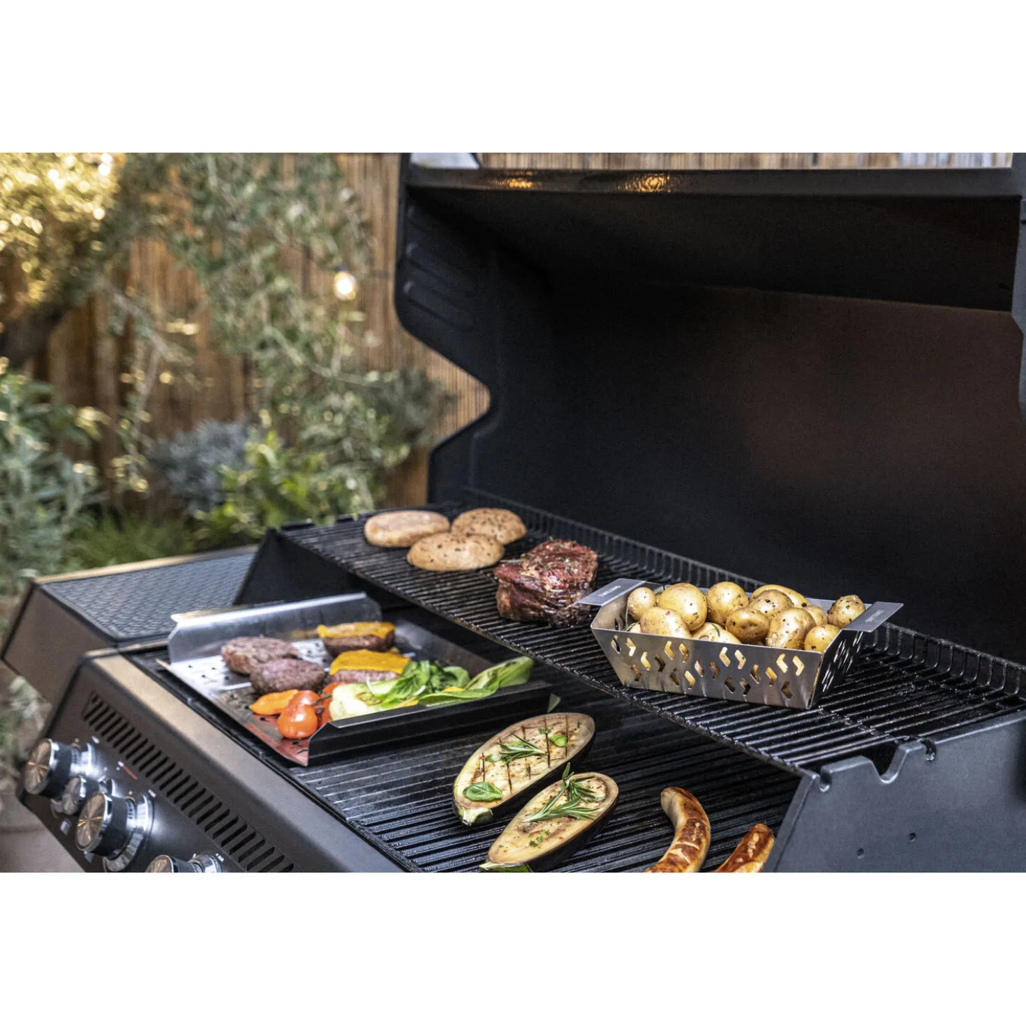 13-pc BBQ Accessory Set, Stainless Steel