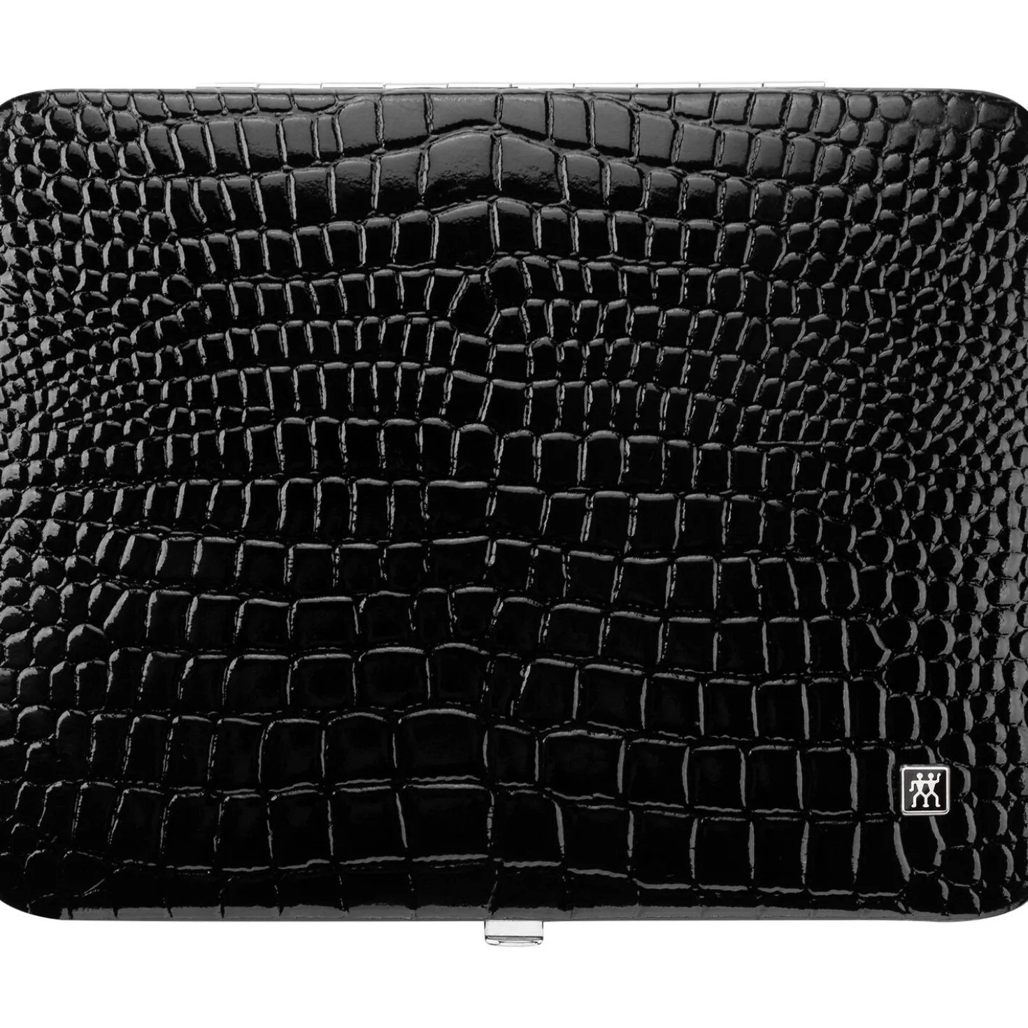 10-pc, Black Matte, Leather, Manicure Pedicure Set