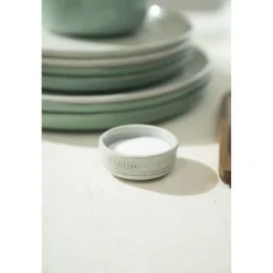 4-pc, Condiment dish set, white truffle
