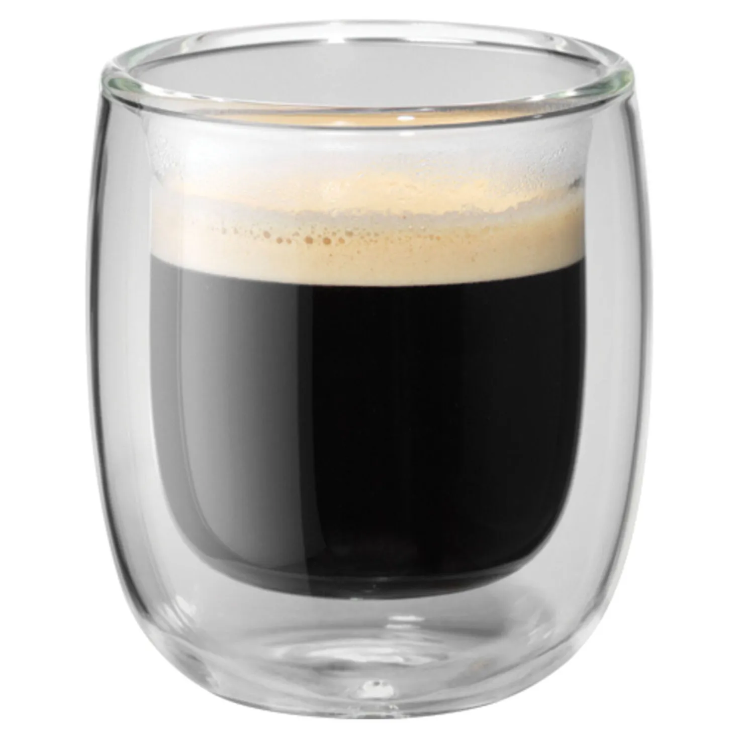 2-pc Espresso Glass Set, Double Wall