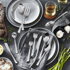 45-pc Flatware Set, 18/10 Stainless Steel