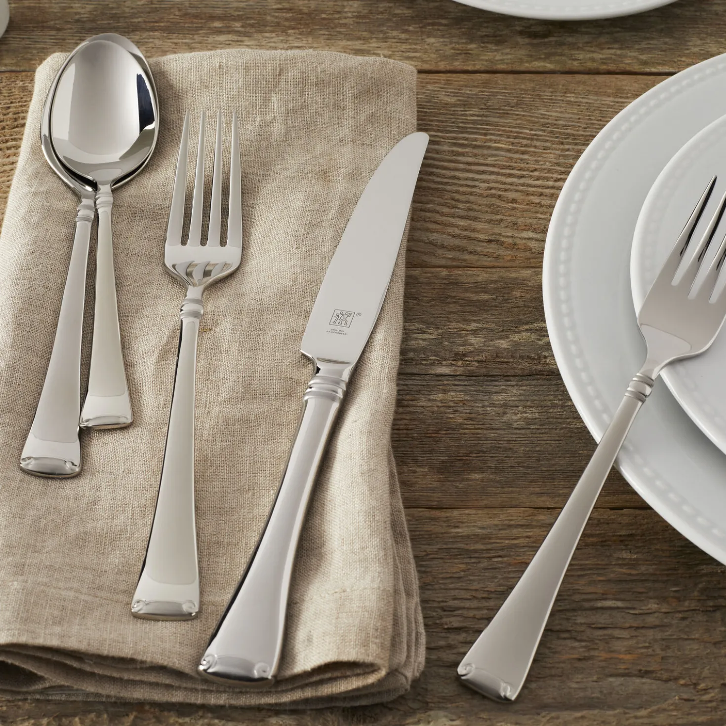 65-pc Flatware Set, 18/10 Stainless Steel