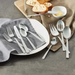 45-pc Flatware Set, 18/10 Stainless Steel