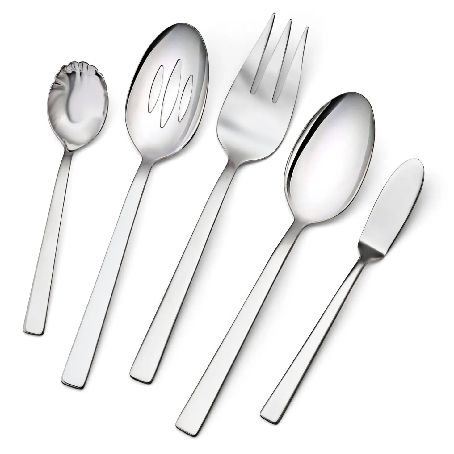 45-pc Flatware Set, 18/10 Stainless Steel