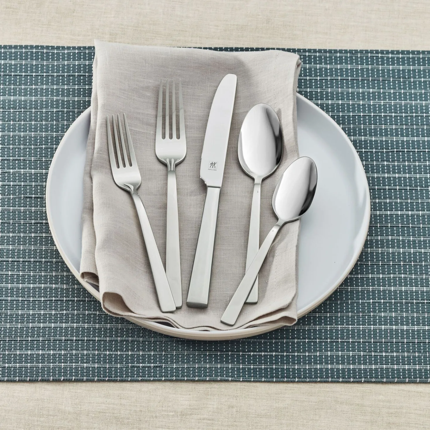 45-pc Flatware Set, 18/10 Stainless Steel