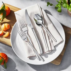 45-pc Flatware Set, 18/10 Stainless Steel