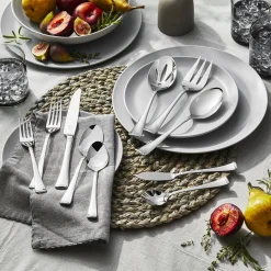 45-pc Flatware Set, 18/10 Stainless Steel