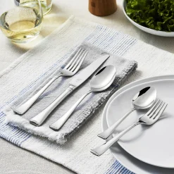 45-pc Flatware Set, 18/10 Stainless Steel
