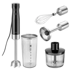 4-pc Hand Blender With Accessories Set