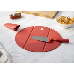 2-pc, Knife And Foldable Cutting Board Set