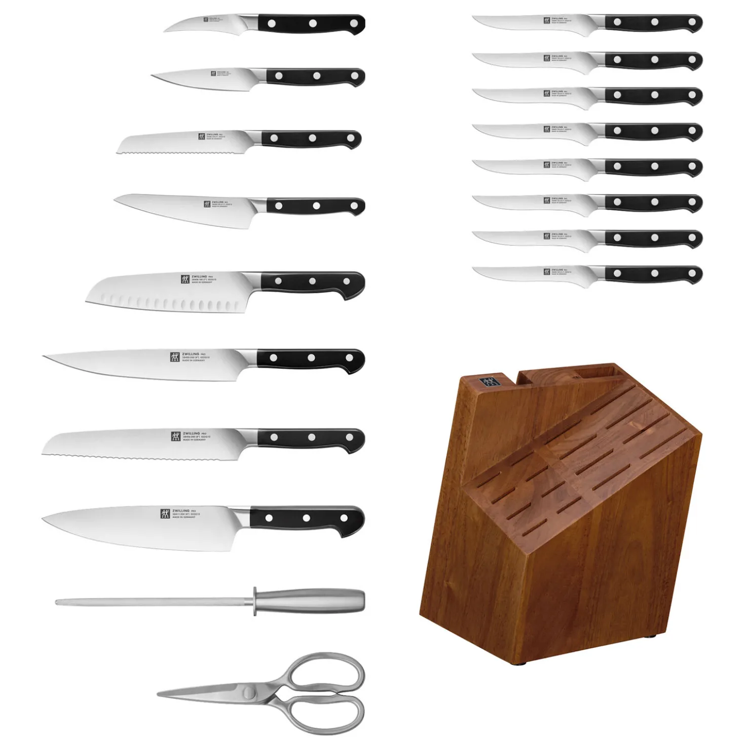 19-pc, Knife block set