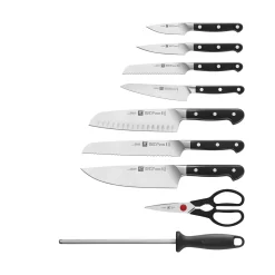 16-pc, Knife block set, bamboo