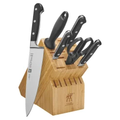7-pc, Knife Block Set, bamboo