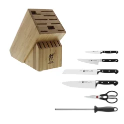 7-pc, Knife Block Set, bamboo