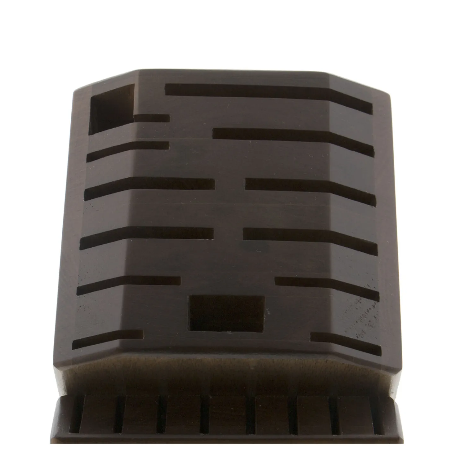 20-pc, Knife block set, brown