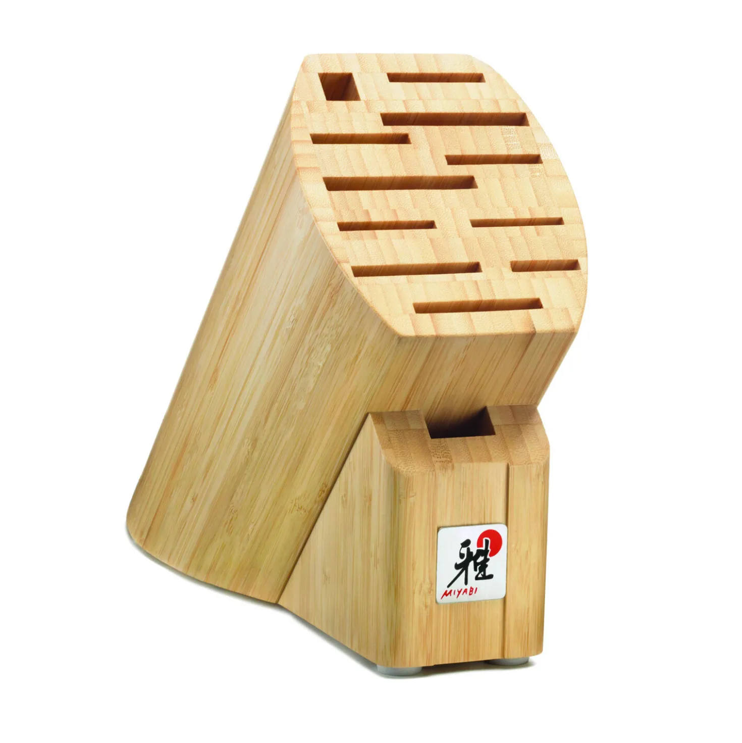 10-pc, Knife block set, natural