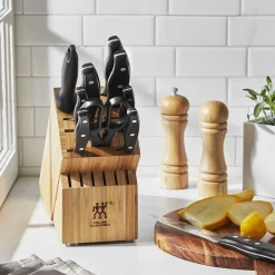 11-pc, Knife block set, natural
