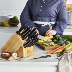 19-pc, Knife Block Set, natural