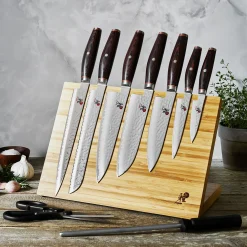 10-pc, Knife block set, natural
