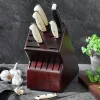 7-pc, Knife block set, pure-white