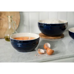 2-pc, Large Mixing Bowl Set, dark blue
