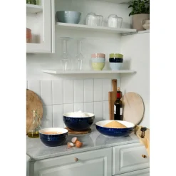 2-pc, Large Mixing Bowl Set, dark blue