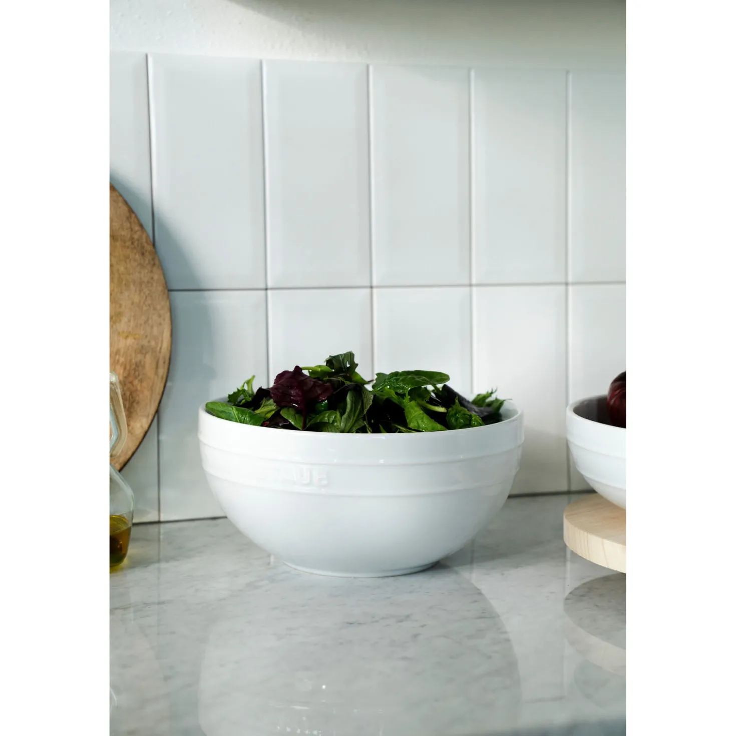 2-pc, Large Mixing Bowl Set, white